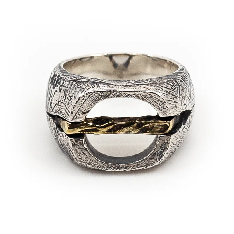 custom signet ring for men -Aflluere Ring