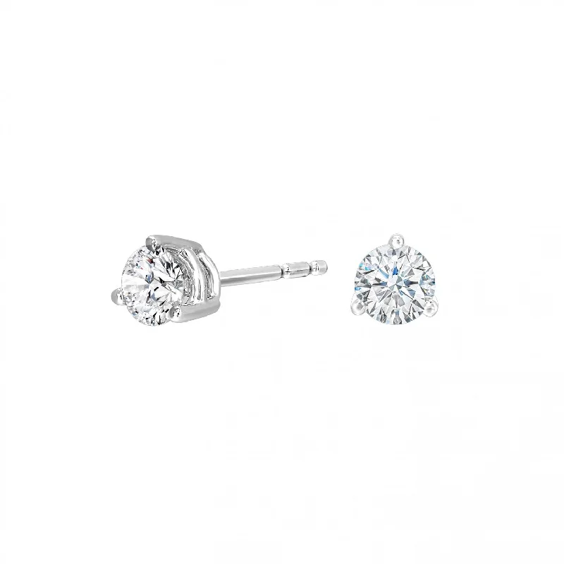 Statement earrings for standout looks -14K White Gold 0.75cttw Diamond Stud Earrings