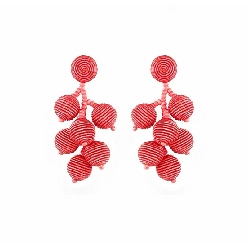 Statement earrings for standout looks -Coral Mini Gumdrops