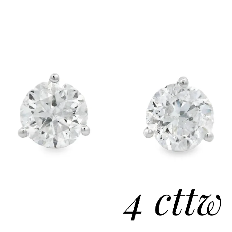 Classic gold earrings for timeless appeal -Diamond Stud Earring