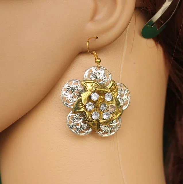 Chic diamond stud earrings for elegant looks -Fashion Earring For Girls Multi